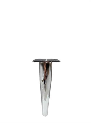 15 cm Ø 42 mm Konik Düz Metal Baza Ayağı