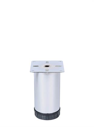 15 cm Ø 60mm Plastik Pingolu Ayarlı Metal Baza Ayağı