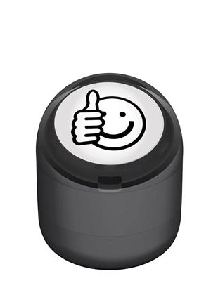 Ok Emojili Motivasyon Kaşesi 22mm Yuvarlak