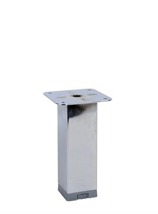 15cm 40mm x 40mm Plastik Pingolu Kare Demir Baza Ayağı