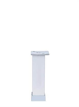 15cm 40x40mm Kare Alüminyum Düz Mat Eloksal Baza Ayağı
