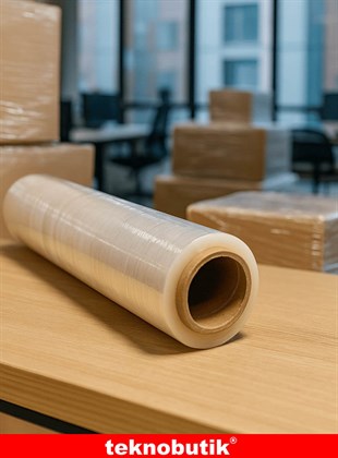17 Micron Palet Streç Film Şeffaf 50cm 2 kg
