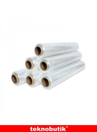 17 Mic Palet Streç Film Şeffaf 2 kg 50cmx200 Teknobutik.com'da