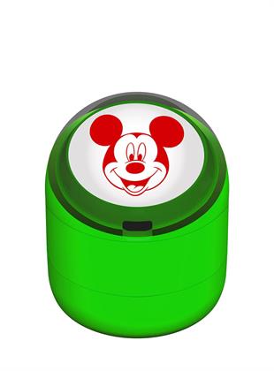 Gülen Mikymause Emojili Motivasyon Kaşesi 22mm Yuvarlak