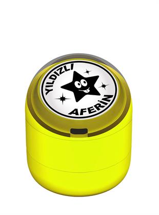 Yıldızlı Aferin Motivasyon Kaşesi 22mm Yuvarlak