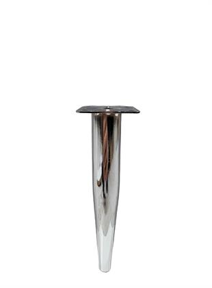 20 cm Ø 42 mm Konik Düz Metal Baza Ayağı