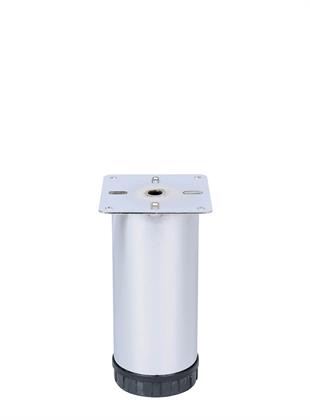 20 cm Ø 60mm Plastik Pingolu Ayarlı Metal Baza Ayağı