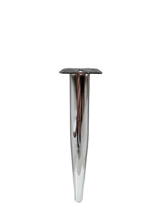 25 cm Ø 32 mm Konik Düz Metal Baza Ayağı