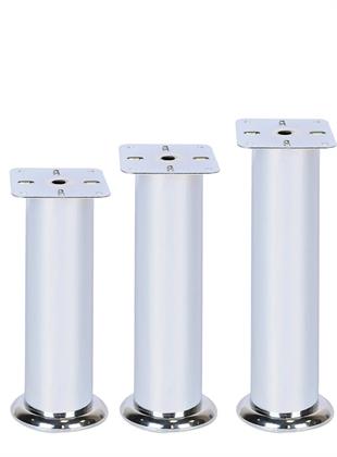 25 cm Ø 51mm Metal Pingolu Ayarlı Metal Baza Ayağı
