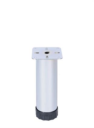 25 cm Ø 51mm Plastik Pingolu Ayarlı Metal Baza Ayağı