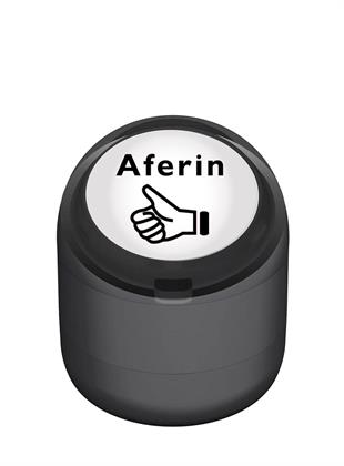 Aferin Motivasyon Flash Kaşe 22mm Yuvarlak