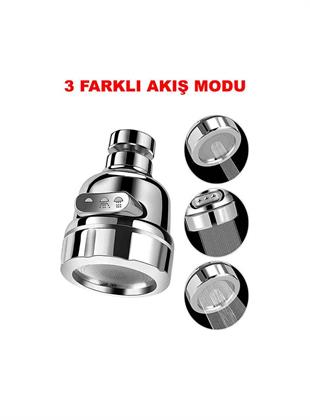 Tasarruflu 360 Derece Krom Kaplama Musluk Ucu 4 lü set