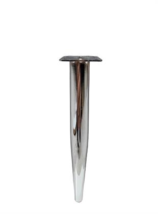 30 cm Ø 32 mm Konik Düz Metal Baza Ayağı