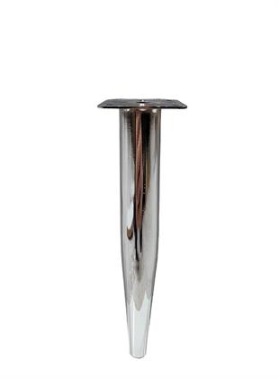 30 cm Ø 42 mm Konik Düz Metal Baza Ayağı