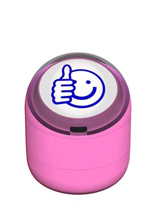 Ok Emojili Motivasyon Kaşesi 22mm Yuvarlak