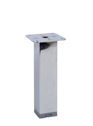 30cm 40mm x 40mm Plastik Pingolu Kare Demir Baza Ayağı