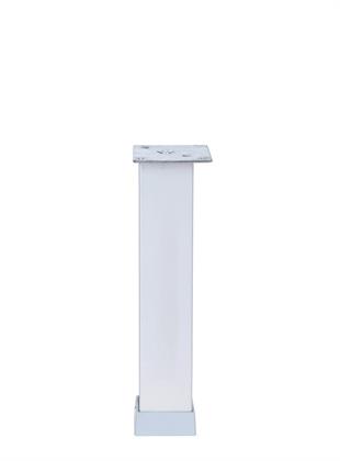 30cm 40x40mm Kare Alüminyum Düz Mat Eloksal Baza Ayağı