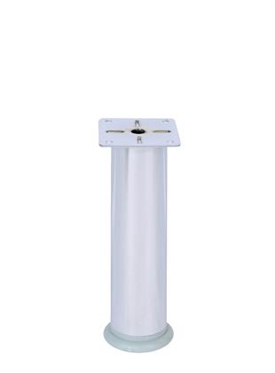 30cm 42 Ø Çap Gri Plastik Pingolu Ayarlı Metal Baza Dolap Ayağı