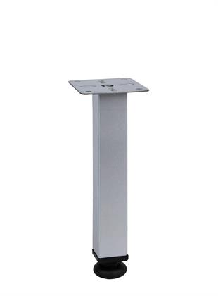 40 cm 25mm x 25mm Plastik Pingolu Kare Demir Baza Ayağı