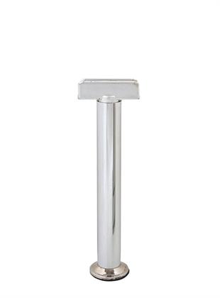 35cm Ø32mm U Geçme Ayarlı 18mm Sunta İçin Metal Baza Ayağı