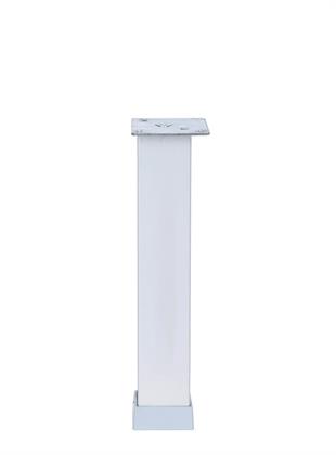 35cm 40x40mm Kare Alüminyum Düz Mat Eloksal Baza Ayağı