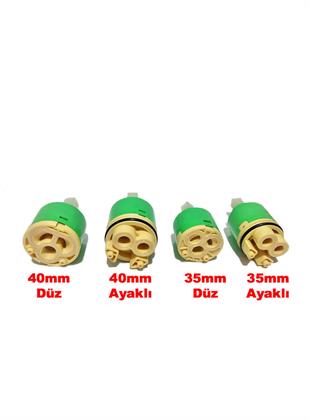 Çap 35mm Düz ve Ayaklı Miks Batarya Kartuşu