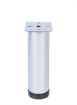 40 cm Ø 60mm Plastik Pingolu Ayarlı Metal Baza Ayağı