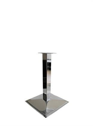 41cm 60mmx60mm Kare Piramit Taban Ahşap Sehpa-Masa Ayağı