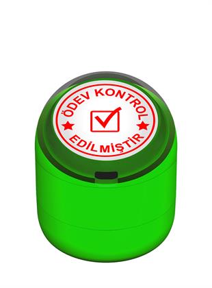 Ödev Kontrol Edilmiştir Motivasyon Kaşesi 22mm Yuvarlak