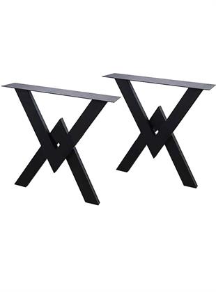 41cm 60mm X 40mm V Model Kütük Masa Ayağı