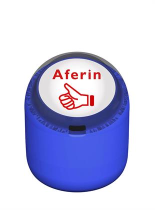 Aferin Motivasyon Flash Kaşe 22mm Yuvarlak