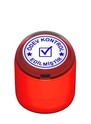 Ödev Kontrol Edilmiştir Motivasyon Kaşesi 22mm Yuvarlak