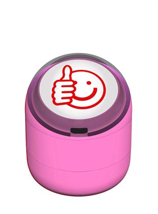 Ok Emojili Motivasyon Kaşesi 22mm Yuvarlak