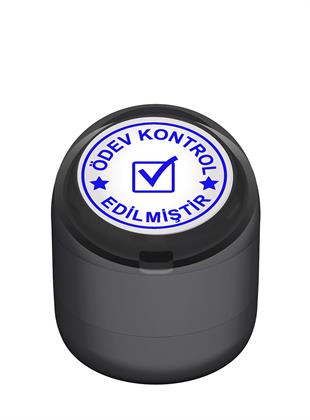 Ödev Kontrol Edilmiştir Motivasyon Kaşesi 22mm Yuvarlak