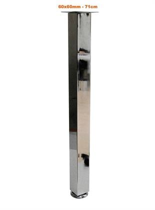 60x60mm 87cm Kare Profil Ahşap İçin Masa Ayağı
