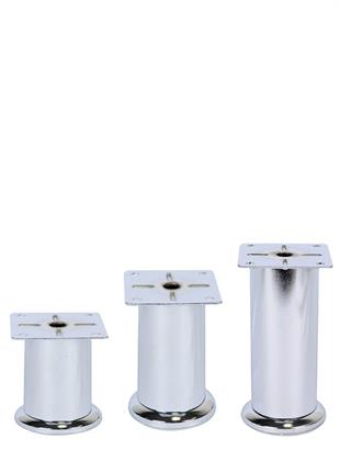 6cm 42 Ø Çap Metal Pingolu Ayarlı Metal Baza Dolap Ayağı