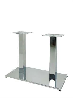 71cm 60x60x68 Profil 80x40x6 Paslanmaz Taban Masa Ayağı
