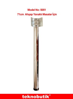 71cm Çap 51mm Perçinli Masa Ayağı