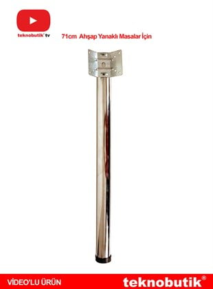 71cm Çap 60mm Perçinli Masa Ayağı