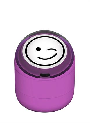 Göz Kırpan Gülen Emoji Motivasyon Kaşesi 22mm Yuvarlak