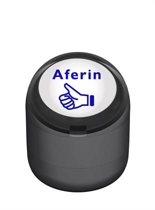 Aferin Motivasyon Flash Kaşe 22mm Yuvarlak