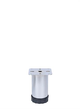8 cm 42 Ø (Çap) Eko Plastik Pingolu Ayarlı Metal Baza Ayağı
