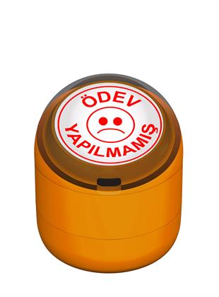 Ödev Yapmamış Motivasyon Kaşesi 22mm Yuvarlak