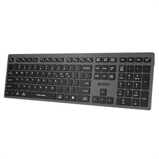 A4 Tech FBX50C Gri Bluetooth+2.4G FN-MM-Şarjlı Klavye