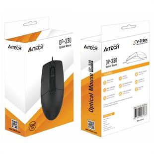 A4 Tech OP-330 Mouse V-Track USB Siyah