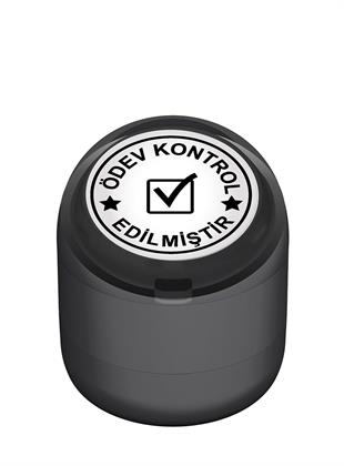 Ödev Kontrol Edilmiştir Motivasyon Kaşesi 22mm Yuvarlak