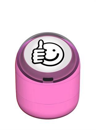 Ok Emojili Motivasyon Kaşesi 22mm Yuvarlak