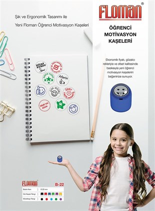 Çok güzel Motivasyon Kaşesi 22mm Yuvarlak
