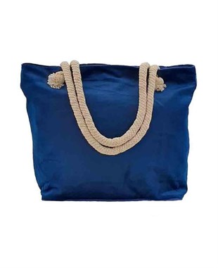 Afrikalı Kadın Desenli Goblen Dokuma Plaj Çantası