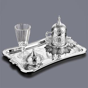 Ahsen Damat Tekli Sunum Seti-Nikel